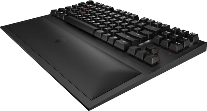 HP Omen Spacer Wireless TKL Keyboard, LEDs weiß/rot, MX BROWN, USB, DE