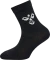hummel Sutton Socken black/grey melange/blue nights, 3 Paare (Junior) Vorschaubild