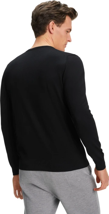 Falke Basic Apparel V-Ausschnitt Pullover schwarz (Herren)