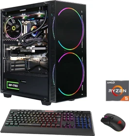 Hyrican Gamemax Black Hole 7329, Ryzen 5 5500, 32GB RAM, 2TB SSD, GeForce RTX 4060