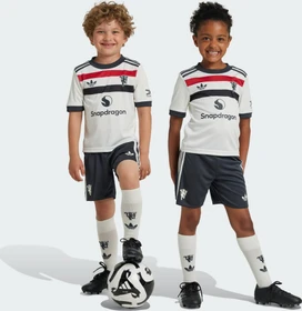adidas Manchester United 2024/2025 Ausweichausrüstung off white (Junior)