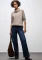 Street One Stehkragen Pullover sandstone mocha mel. (Damen) Vorschaubild
