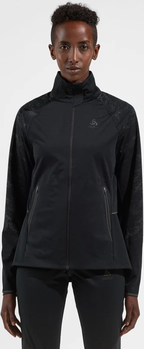 Odlo Zeroweight Pro Warm Reflect Laufjacke schwarz (Damen)