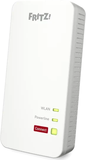 FRITZ! FRITZ!Powerline 1240 AX WLAN Set, Powerline/WLAN-Access Point und Powerline-Adapter Set, 2er-Bundle