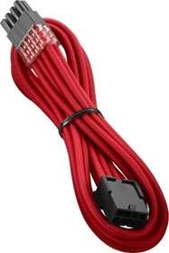 CableMod PRO ModMesh 8-Pin PCIe Extension, 8-Pin PCIe Verlängerungskabel, rot, 45cm