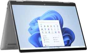HP Envy x360 2-in-1 14-fa0457ng, Meteor Silver, Ryzen 5 8640HS, 16GB RAM, 512GB SSD, DE