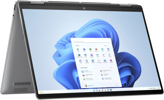 HP Envy x360 2-in-1 14-fa0457ng, Meteor Silver, Ryzen 5 8640HS, 16GB RAM, 512GB SSD, DE
