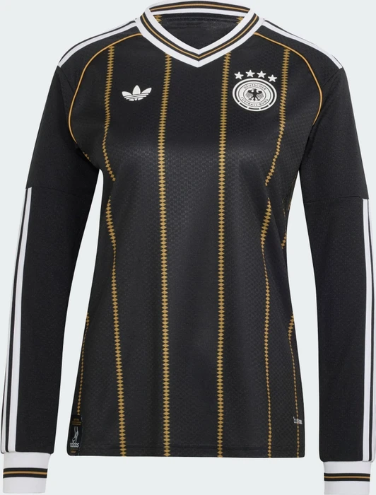 adidas FIFA WM 2026 Deutschland Ausweichtrikot langarm schwarz (Damen)