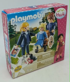 playmobil Heidi Clara mit Vater und Fräulein Rottenmeier