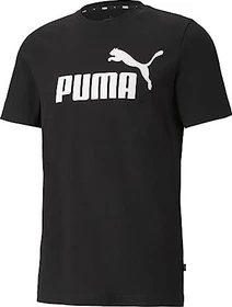 Puma Essentials Logo T-Shirt kurzarm schwarz (Herren)