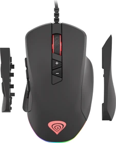 Genesis Xenon 770 Hybrid MMO/FPS Gaming Mouse, USB