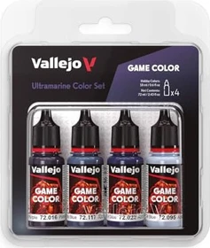 Vallejo Game Color Ultramarine Color Farbset, 4-tlg.