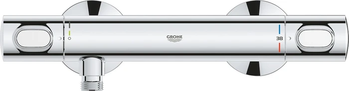 Grohe Precision Flow Thermostat-Brausearmatur chrom
