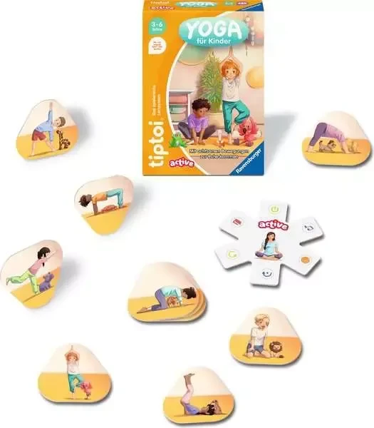 Ravensburger tiptoi Spiel: Active Yoga für Kinder