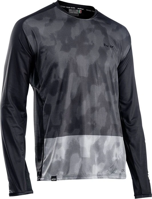 Northwave Edge Trikot langarm schwarz (Herren)