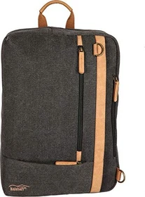 Kalahari Gope K-53 Rucksack / Messenger Bag schwarz