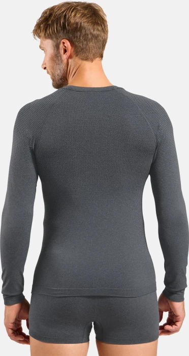 Odlo Performance Light Baselayer Funktionsshirt langarm grey melange (Herren)