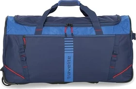 Travelite Basics Trolley Rollenreisetasche 71cm marine