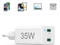 Hama Schnellladegerät 2x USB-C PD/Qualcomm Mini-Ladegerät 35W weiß Vorschaubild