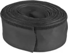 DeLOCK Geflechtschlauch mit Klettverschluss hitzebeständig, 20mm, 10m, schwarz