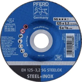 Pferd EH 125-3.2 SG STEELOX Trennscheibe, 125x3.2x22.23mm, 25 Stück