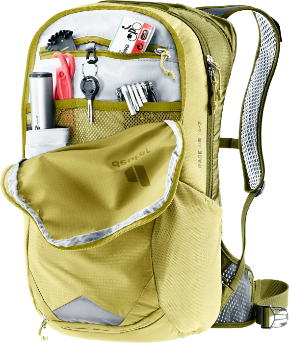Deuter Race Air 14+3 linden/cactus