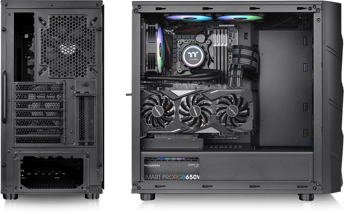 Thermaltake Commander C36 ARGB, Glasfenster