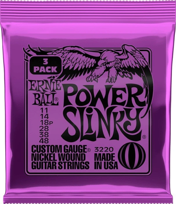 Ernie Ball Nickel Wound Power Slinky 3-Pack