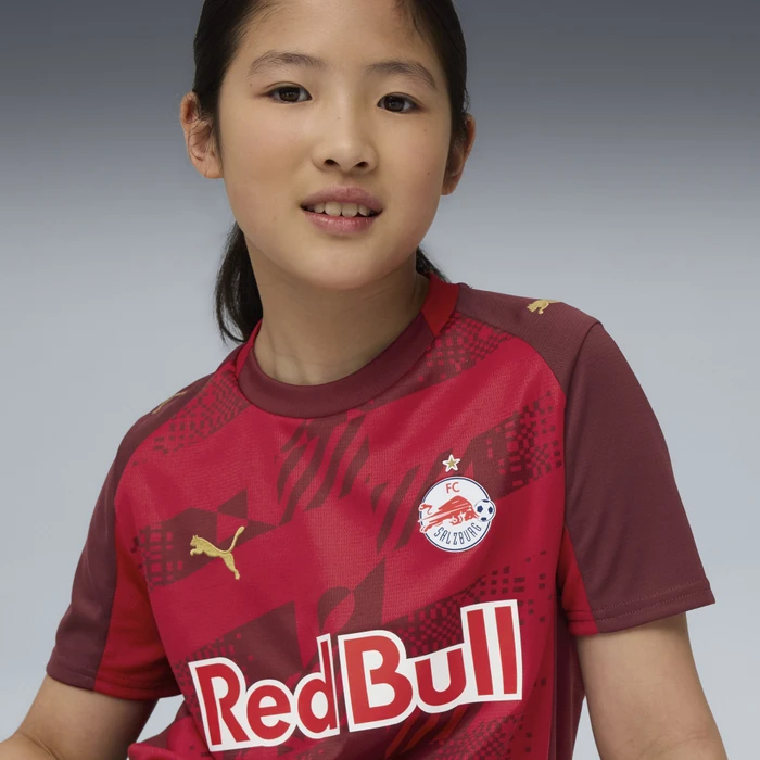 Puma FC Red Bull Salzburg 2025/2026 Ausweichtrikot kurzarm (Junior)