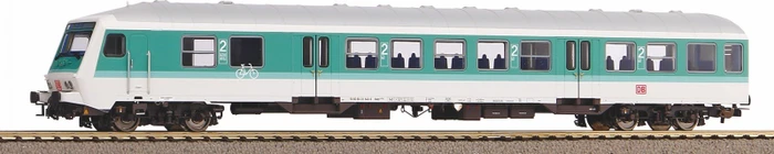 Piko - Spur H0 - Nahverkehrssteuerwagen Wittenberger Kopf 2. Klasse DB AG V mintgrün Wechselstromversion