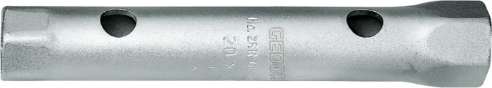 Gedore 26 R 24x27 Rohrsteckschlüssel gerade, 24/27x180mm