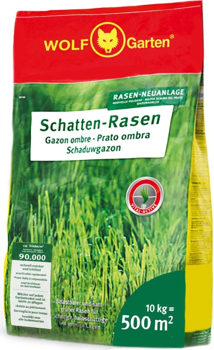 Wolf-Garten Scr 500 Schattenrasen Saatgut, 10kg (3820060)