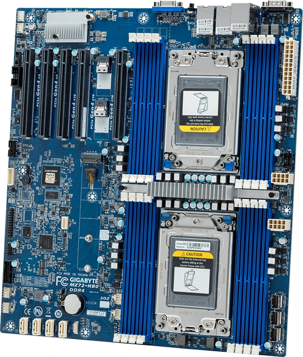 GIGABYTE MZ72-HB0 (2x AMD SP3)