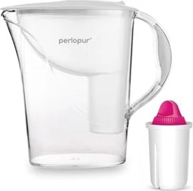 PearlCo Standard Tischwasserfilter inkl. Kartusche AquaMag weiß