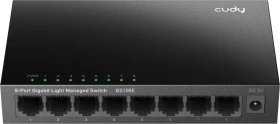 Cudy GS100 Series Desktop Gigabit Managed Switch, 8x RJ-45 (GS108E)