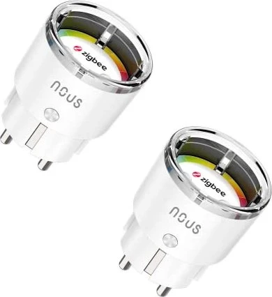 Nous Smart ZigBee A1Z, Smart-Steckdose, 2er-Pack