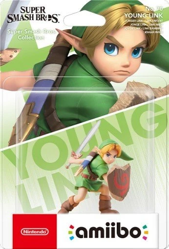 Nintendo amiibo Figur Super Smash Bros. Collection Junger Link (Switch/WiiU/3DS)