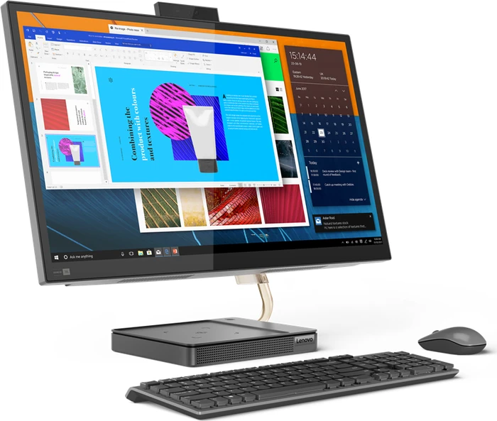 Lenovo IdeaCentre AIO 5 27IOB6, Stormy Grey, Core i7-11700T, 16GB RAM, 1TB SSD, GeForce RTX 3050, DE