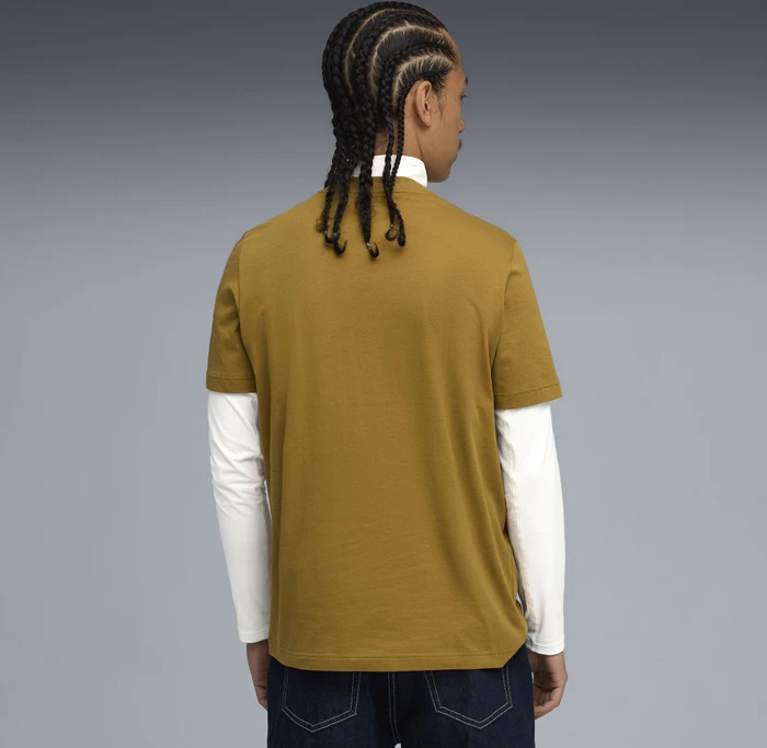 Puma Essentials 2 Colour No. 1 Logo T-Shirt kurzarm honey butter (Herren)