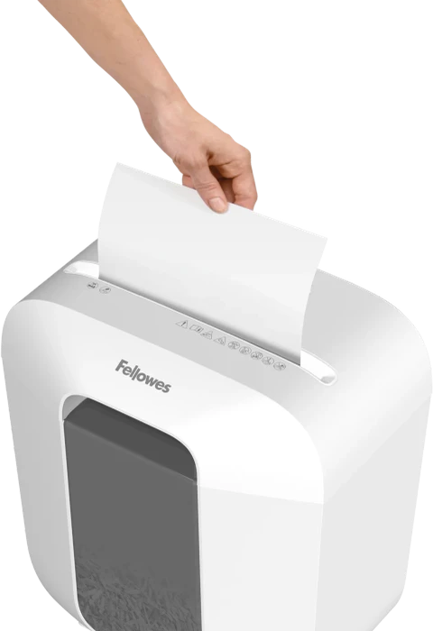 Fellowes Powershred LX25 weiß, 4x37mm