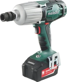 Metabo SSW 18 LTX 600 Akku-Schlagschrauber inkl. Koffer + 2 Akkus 5.2Ah