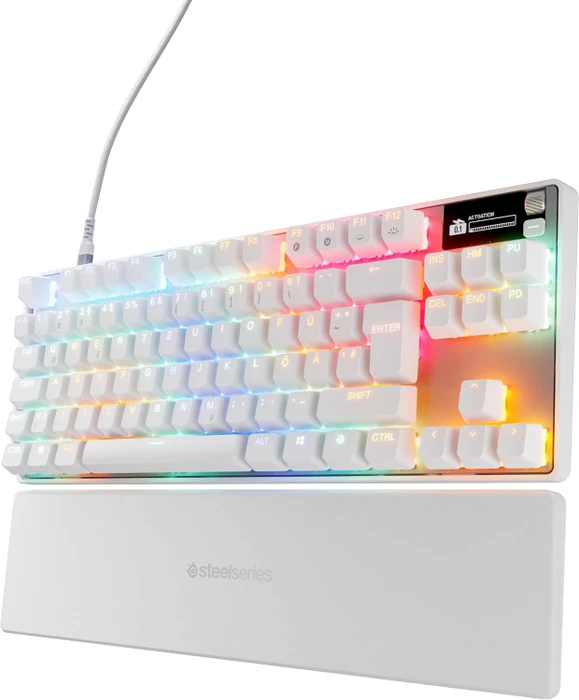 SteelSeries Apex Pro TKL Gen 3, weiß, OmniPoint 3.0, USB, DE
