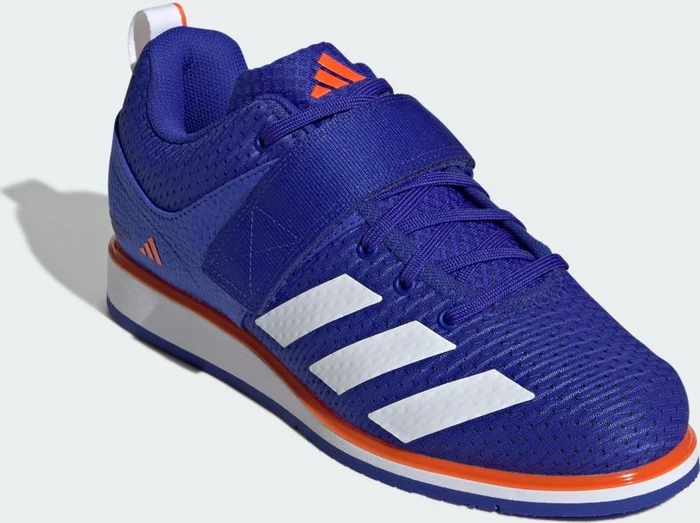 adidas Powerlift 5 lucid blue/cloud white/impact orange