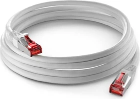 goobay Patchkabel, Cat6, S/FTP, RJ-45/RJ-45, 15m, weiß
