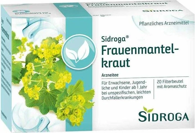 Sidroga Frauenmantelkraut Tee Beutel, 20 Stück