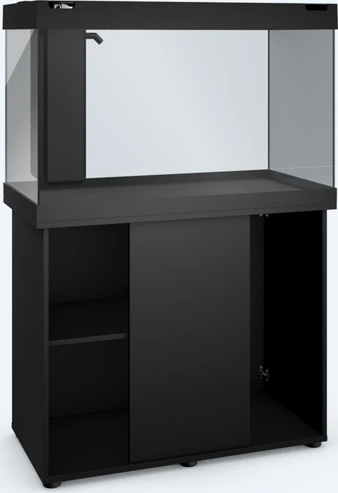 Juwel Rio 290 LED Aquarium-Set mit Unterschrank, schwarz/schwarz, 290l