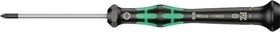 Wera Kraftform Micro 2055 Elektroniker Pozidriv Schraubendreher, PZ0x60mm