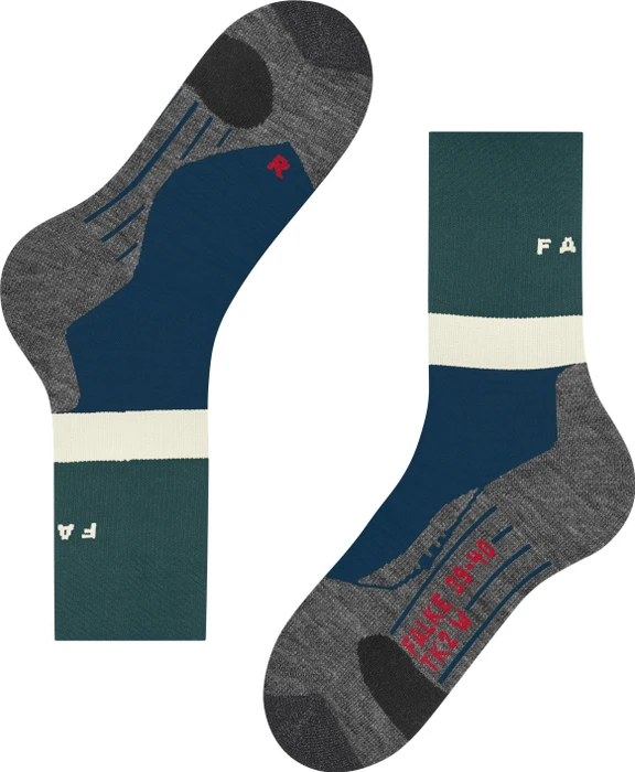 Falke TK2 Wandersocken peacock (Herren)