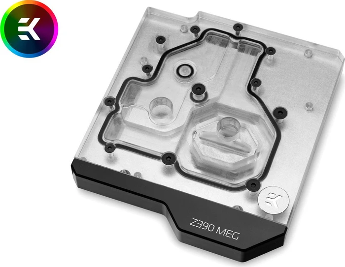 EK Water Blocks Quantum Line EK-Quantum Momentum MSI Z390 MEG Ace D-RGB Monoblock, Nickel, Acryl