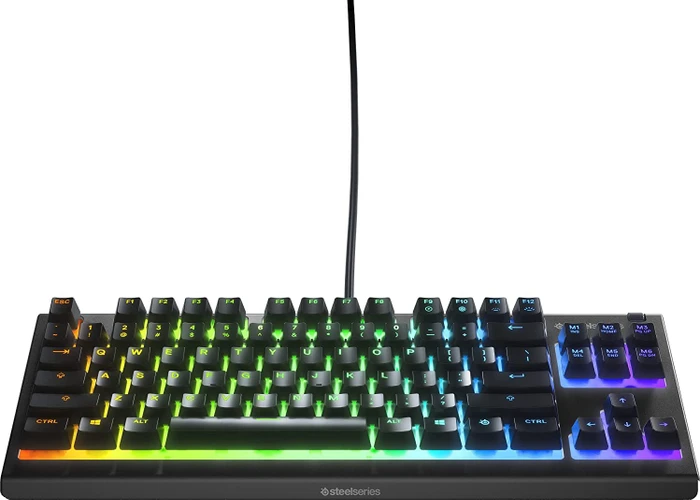 SteelSeries Apex 3 TKL, schwarz, LEDs RGB, USB, DE